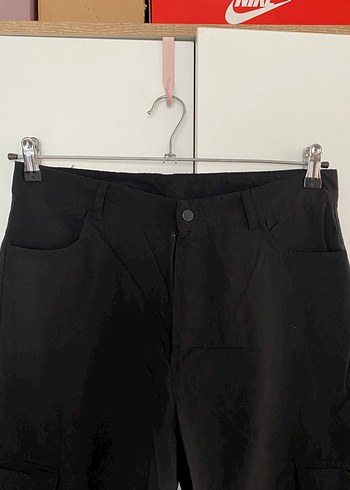 Siyah Erkek Paraşüt Pantolon