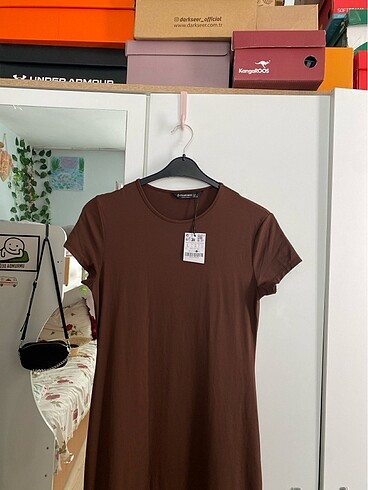 STRADIVARIUS DÜZ ELBİSE