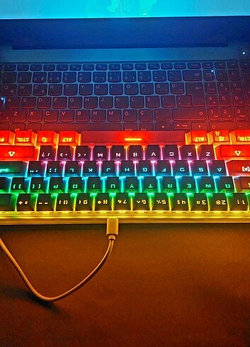 Mucai Red Switch Hotswap Mekanik Klavye MK61 - Görsel 3