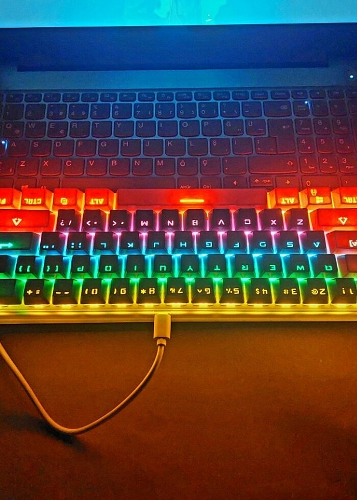 Mucai Red Switch Hotswap Mekanik Klavye MK61 - Görsel 3