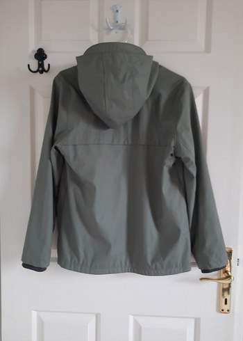 Gri Midi Erkek Yağmurluk Kemerli - Görsel 7