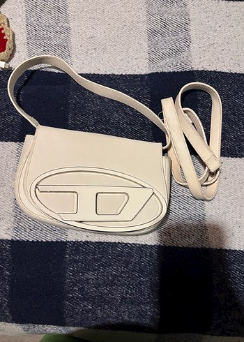 Beyaz Deri Tokalı Kadın Çanta - Görsel 5