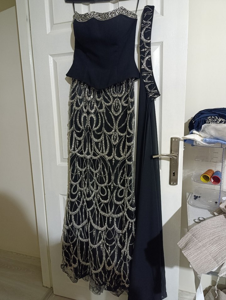 ÖZEL TASARIM TAŞLI ABİYE - Görsel 4