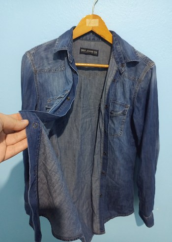 Mavi Jeans Mavi Kadın Denim Ceket, Düğmeli, Uzun Kollu