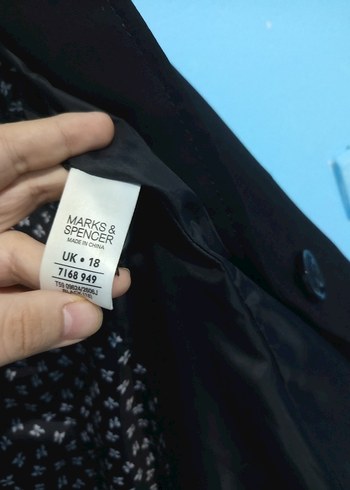 Düğmeli Siyah Kadın Blazer Ceket - Görsel 8