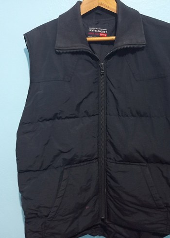 Erkek Siyah Fermuarlı Kolsuz Street Wear Yelek - Görsel 2