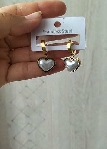 Tasarımcı Çelik küpe 