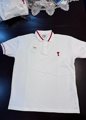 Ami polo yaka premium kalite T-shirt 