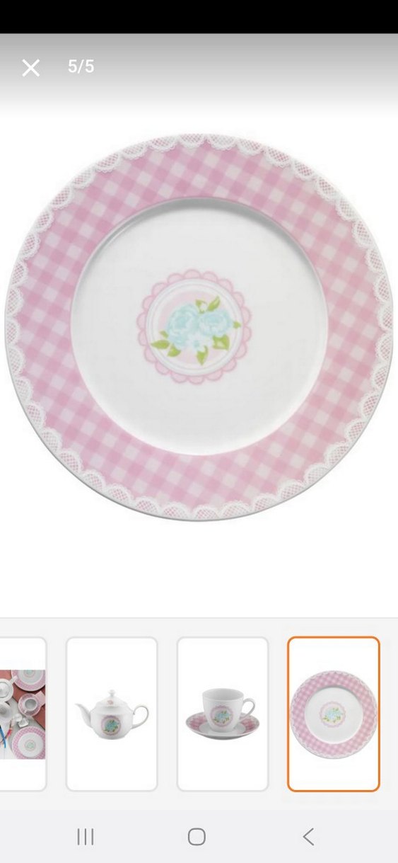 Pembe Pastel Desenli kahvaltı takımı - Görsel 4