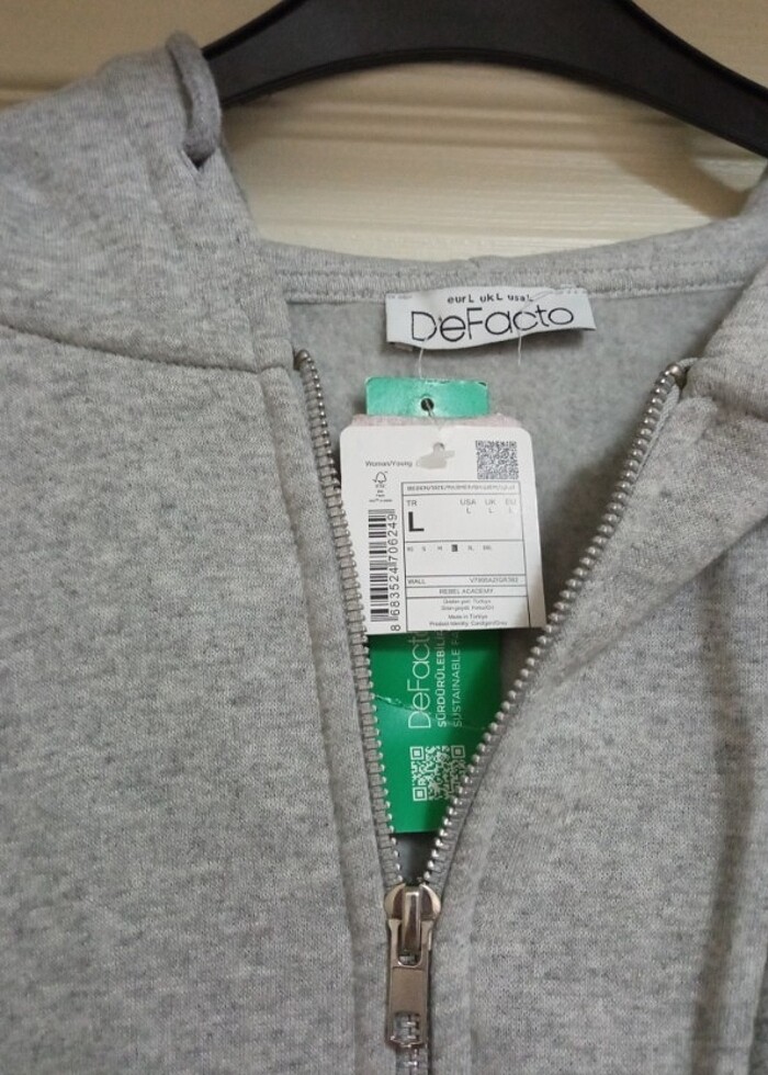 Fermuarlı sweatshirt - Görsel 2