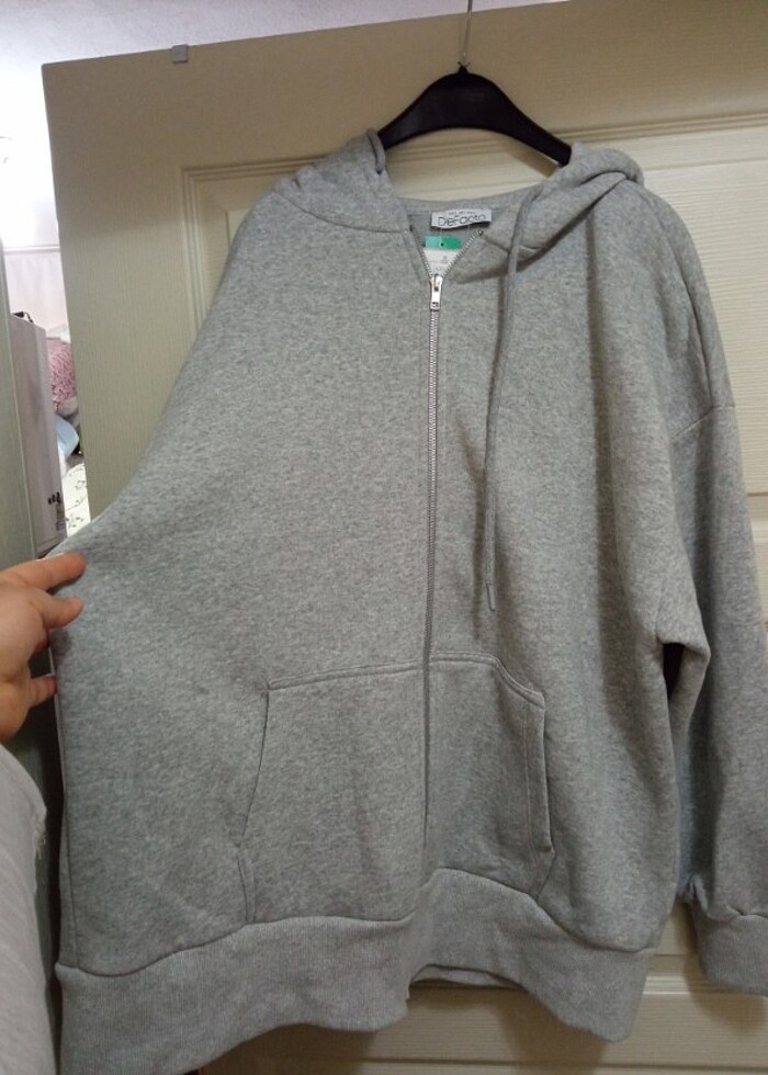 Fermuarlı sweatshirt - Görsel 3