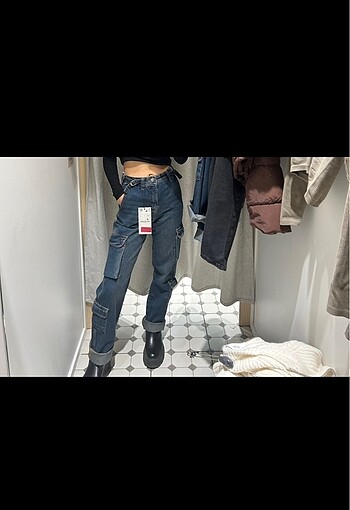 stradivarius kargo pantolon
