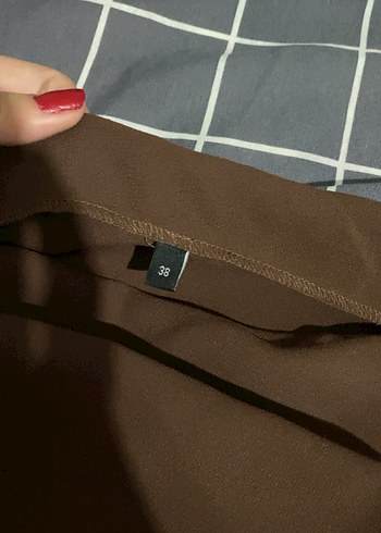 Trendyol & Milla Drapeli Kadın Kahverengi Sargı