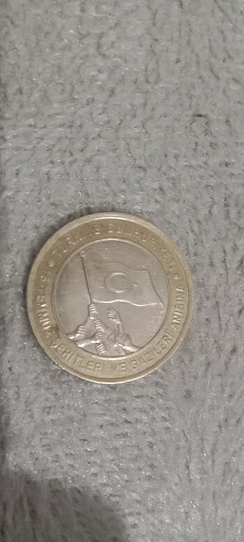  Koleksiyoncular İçin Hatıra Parası 1 TL