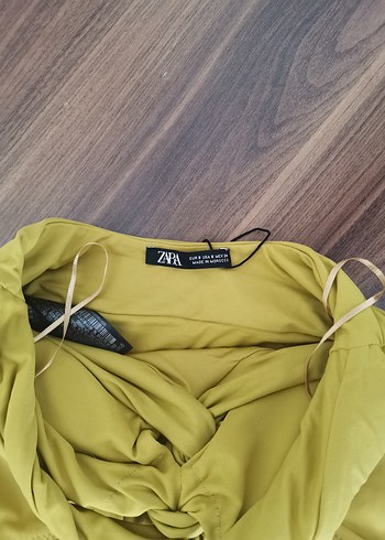 Zara yağ yeşili mayo - Görsel 3