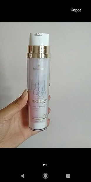 Schwarzkopf beology saç kremi