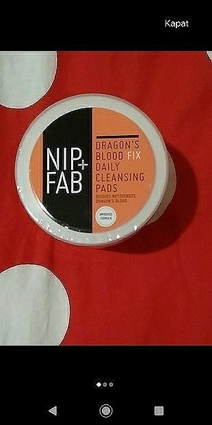 Nip Fab dragons blood temizleme pedi