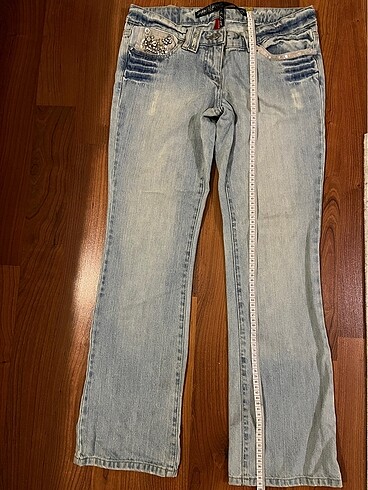s Beden mavi Renk y2k vintage jean kot pantolon