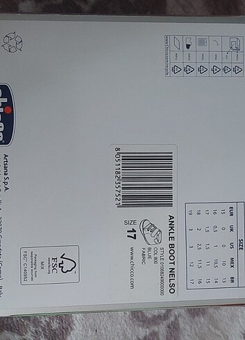 Erkek bebek ayakkabı 17 numara - Görsel 5