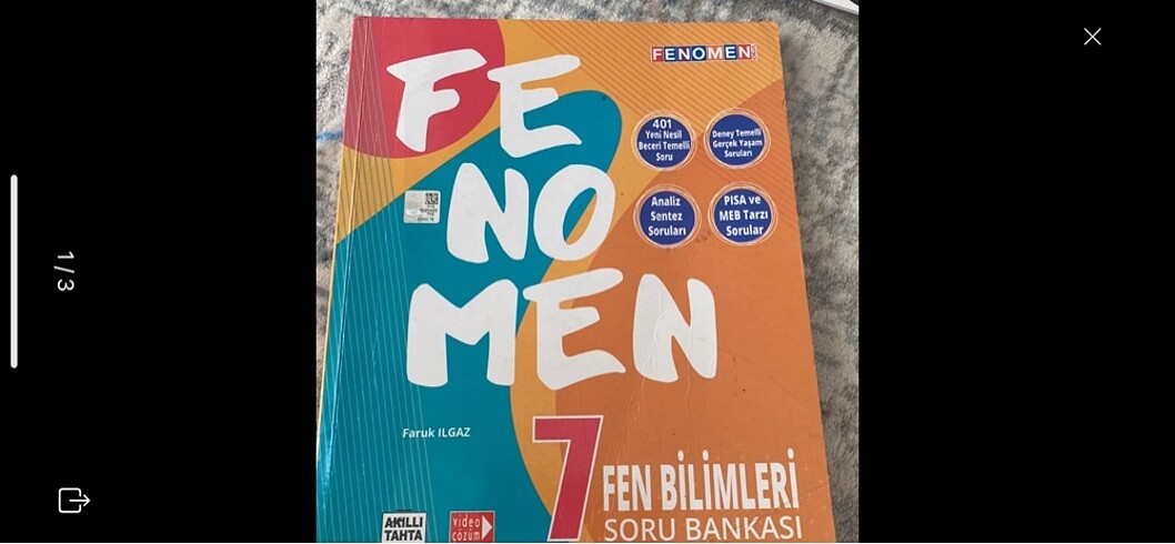 Fenomen 7.sınıf fen bilgisi soru bankası