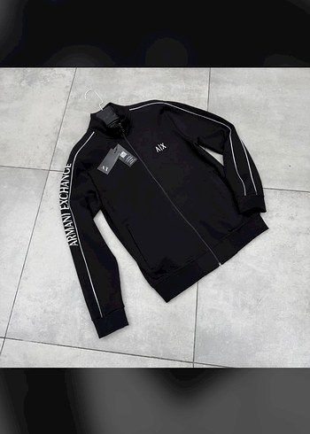 Erkek Siyah Fermuarlı Streetwear Ceket - Görsel 3