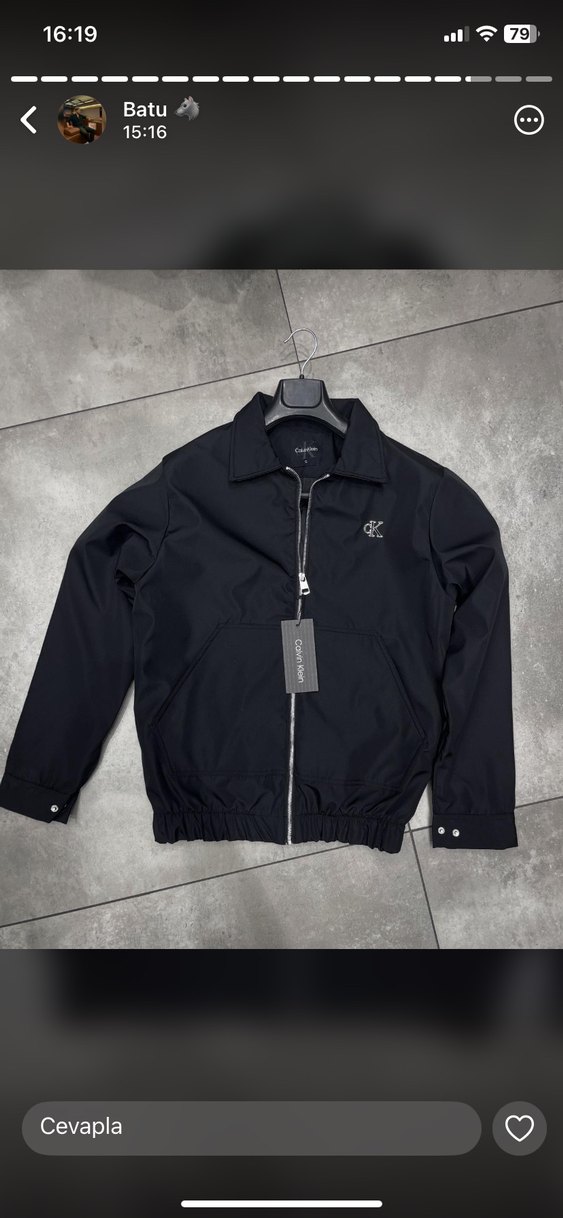 Erkek Siyah Fermuarlı Streetwear Ceket - Görsel 2