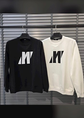 s/m Beden Beyaz Erkek Street Wear Sweatshirt