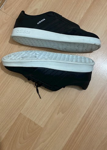 Siyah Erkek  Spor Ayakkabı Velcro Detaylı - Görsel 3