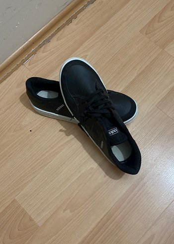 Siyah Erkek  Spor Ayakkabı Velcro Detaylı - Görsel 2