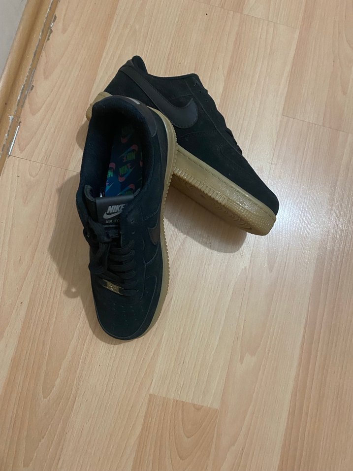 Siyah Erkek Spor Ayakkabı Velcro Detaylı - Görsel 2