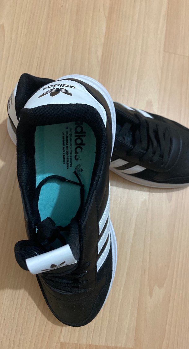 Erkek Siyah Beyaz Spor Ayakkabı - Görsel 2