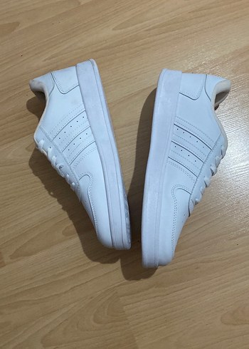 Beyaz Bağcıklı Erkek spor ayakkabısı - Görsel 2