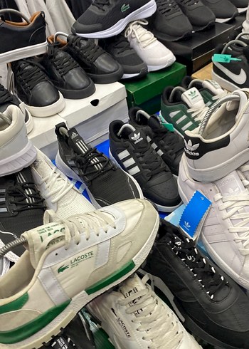 Gri Erkek Spor Ayakkabı Velcro - Görsel 12