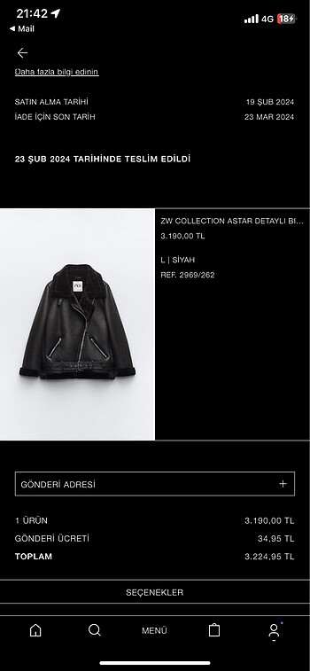 Zara mont - Görsel 7