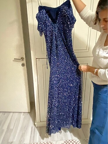 Fulll simli abiye - Görsel 5