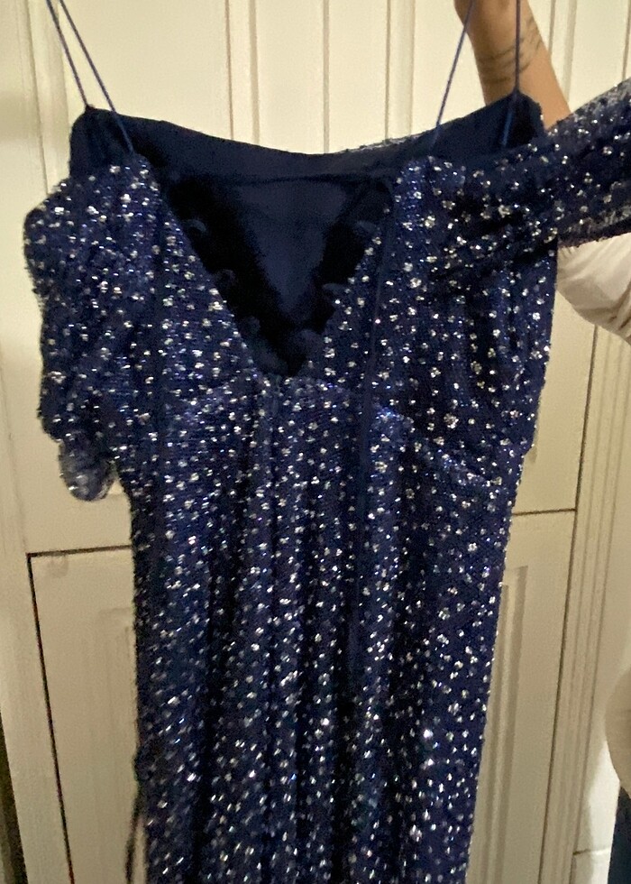 Fulll simli abiye - Görsel 4