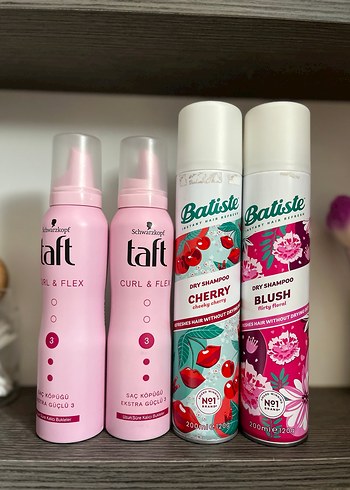  Beden Schwarzkopf Taft Saç Spreyleri ve Batiste Kuru Şampuan