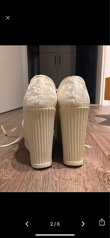 Zara Gelin ayakkabısı
