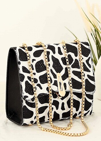 Zebra Desen Çanta