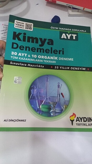Aydın yayınları ayt kimya denemeleri