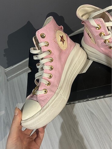37 Beden pembe Renk converse