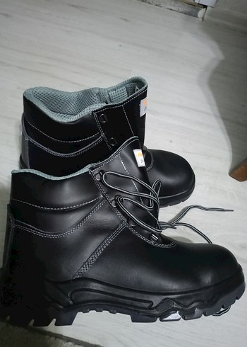 Siyah Bağcıklı Erkek Kauçuk Bot - Görsel 2