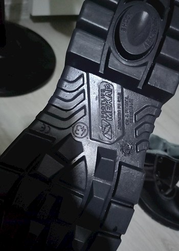 Siyah Bağcıklı Erkek Kauçuk Bot - Görsel 4