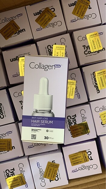 Collagen hair serum