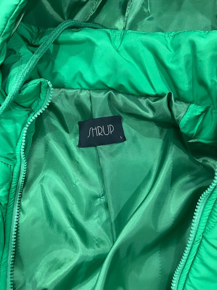 Düğmeli Yeşil Kadın Midi Kaban - Görsel 4