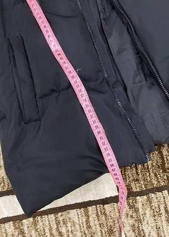 Siyah Kapüşonlu Fermuarlı Kadın Yelek - Görsel 4