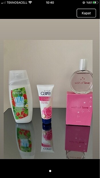 Avon bayan set