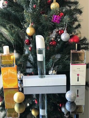 Avon üçlü bayan parfüm setimiz