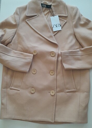 xs Beden camel Renk #ZARA #KABAN