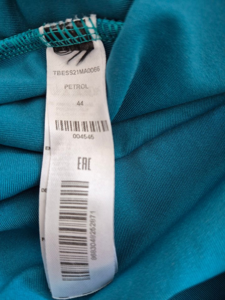 ERC Turkuaz Askılı Kadın Mayo Tasarımli,44,Sıfır Ürün,sade - Görsel 4